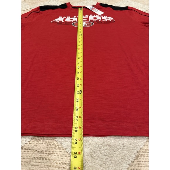 NWT NFL Team Apparel San Francisco 49er's Men's Short Sleeve Shirt Football - Picture 4 of 7